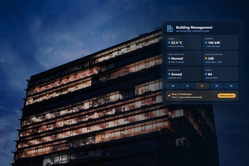 BMS and integrated building supervision