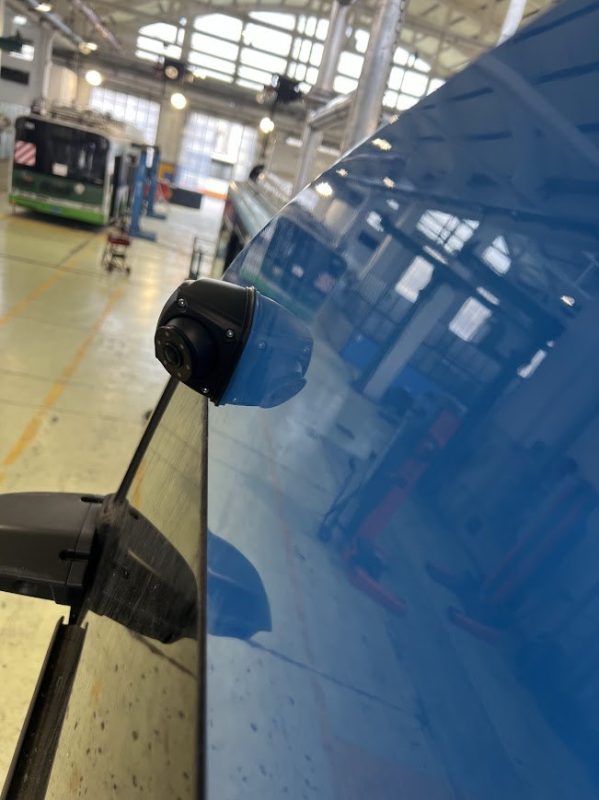 Dashcam installata sulla carrozzeria